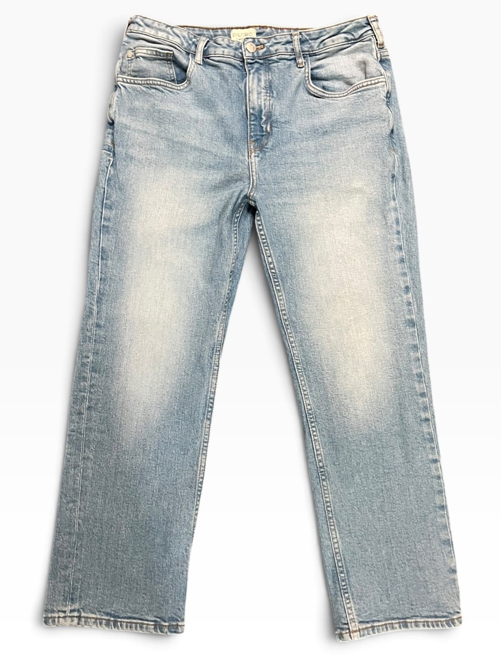 Pilcro Light Blue Straight Leg Jeans
